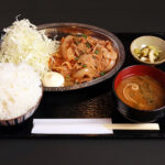 『食堂のがみ』7月限定定食のご案内。